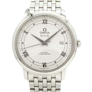 Omega De Ville 424.10.40.20.02.005 Silver Dial Men's Watch